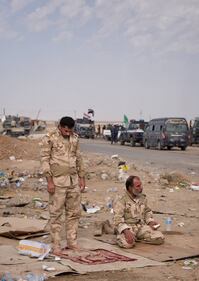L'esercito iracheno entra a Mosul 1