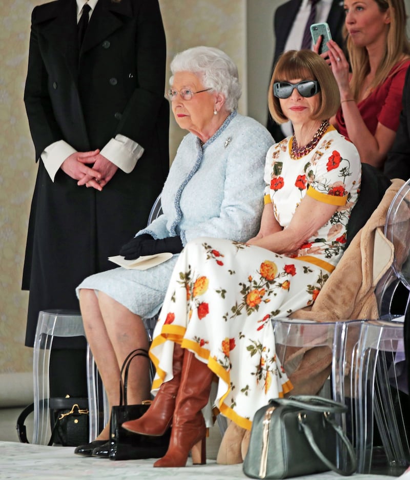 La Regina Elisabetta alla Fashion Week 10