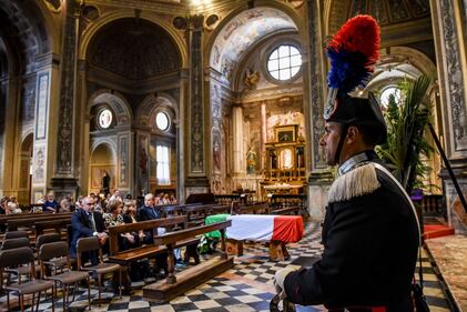 Legnano, i funerali di Bruno Gulotta 16