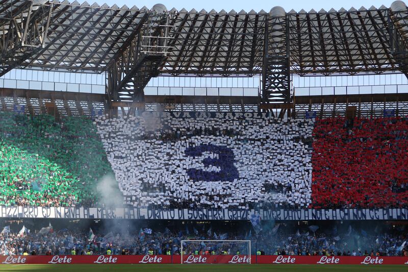 Il Napoli fa festa al Maradona: le immagini della partita con la Fiorentina 13