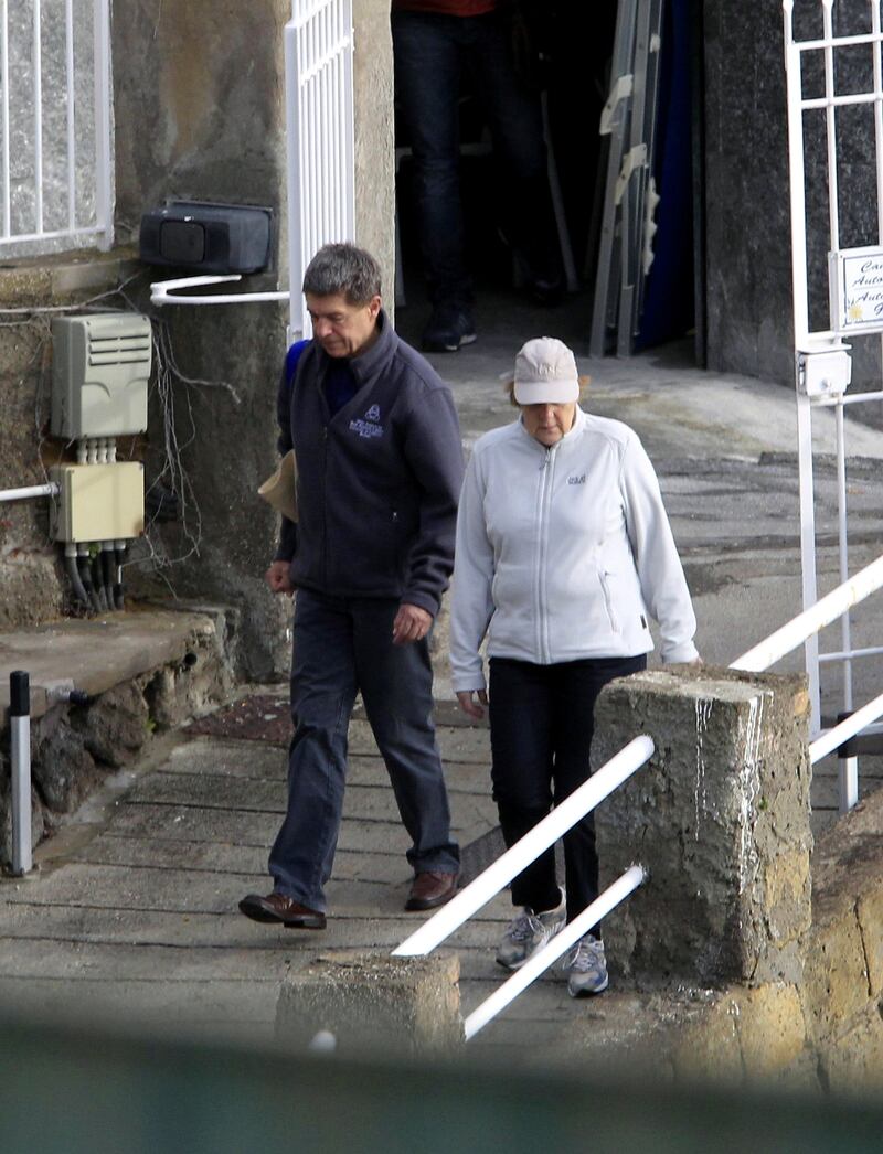 La Merkel a Ischia tra pilates e verdurine 1