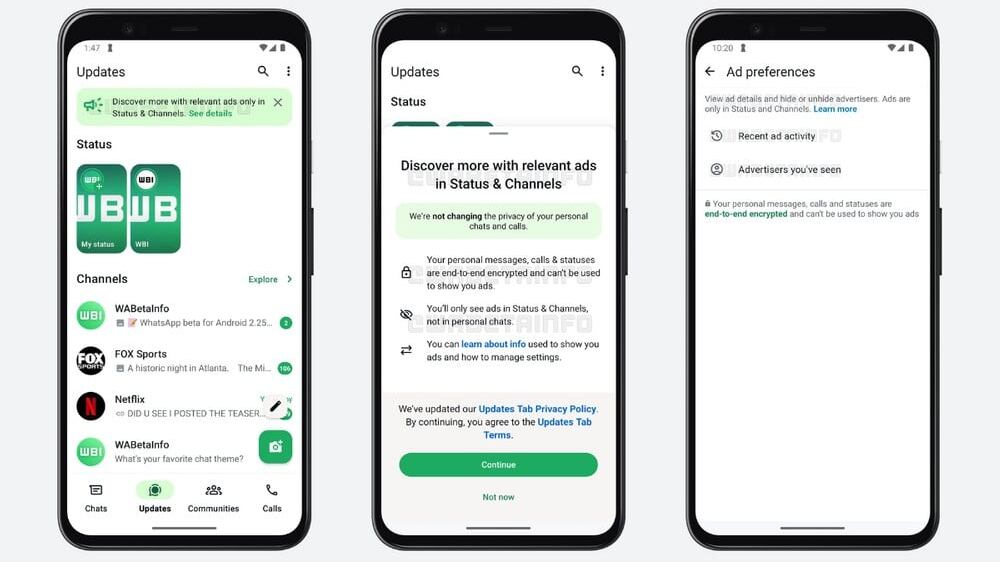 Whatsapp, è arrivata la pubblicità: come funziona