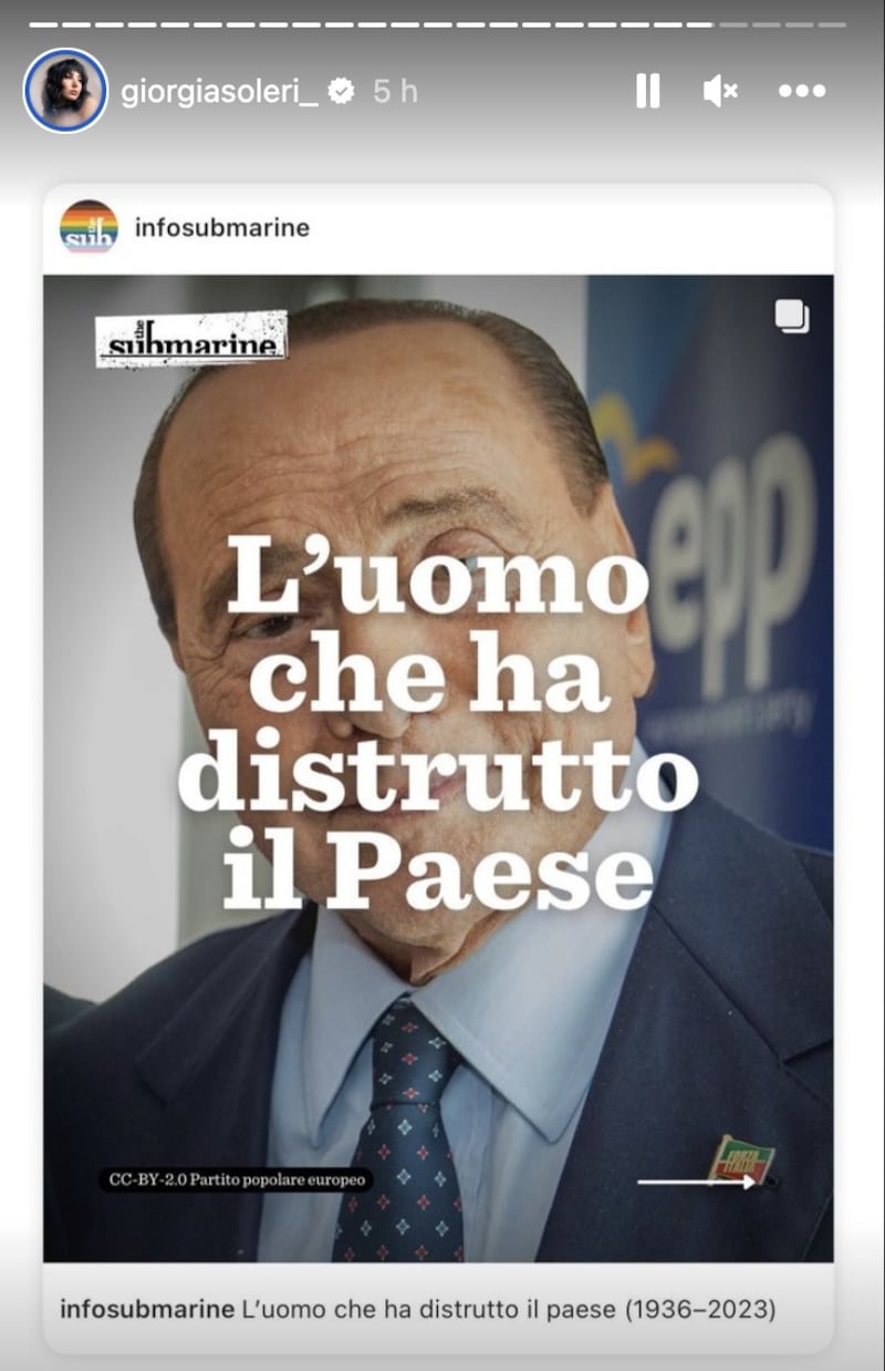 Soleri su Instagram