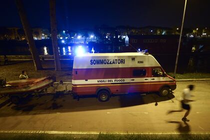 Soccorsi sul Tevere 4