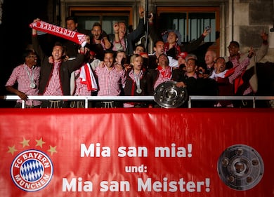 Ecco i festeggiamenti dei grandi club europei di calcio 12