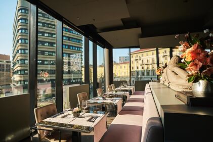 La cucina di Iyo Experience a Milano 2