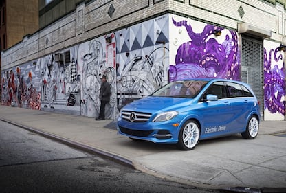 Mercedes B Electric Drive 7