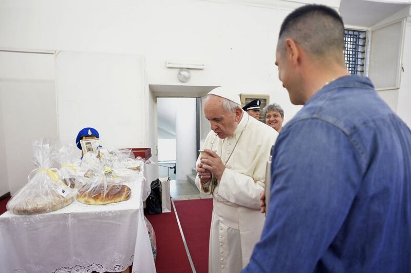 La Messa del Papa alla Casa di reclusione di Paliano 2