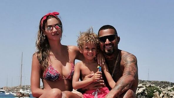 Boateng continua a corteggiare Melissa Satta anche dopo essere tornati insieme