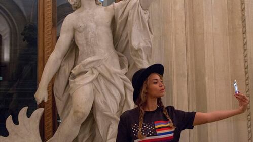 Beyoncé Knowles e Jay-Z in visita privata al Louvre 1
