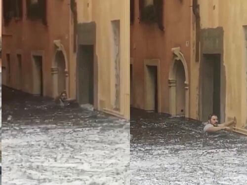 Quel tweet choc del giornalista: "Verona? Nubifragio è il karma"