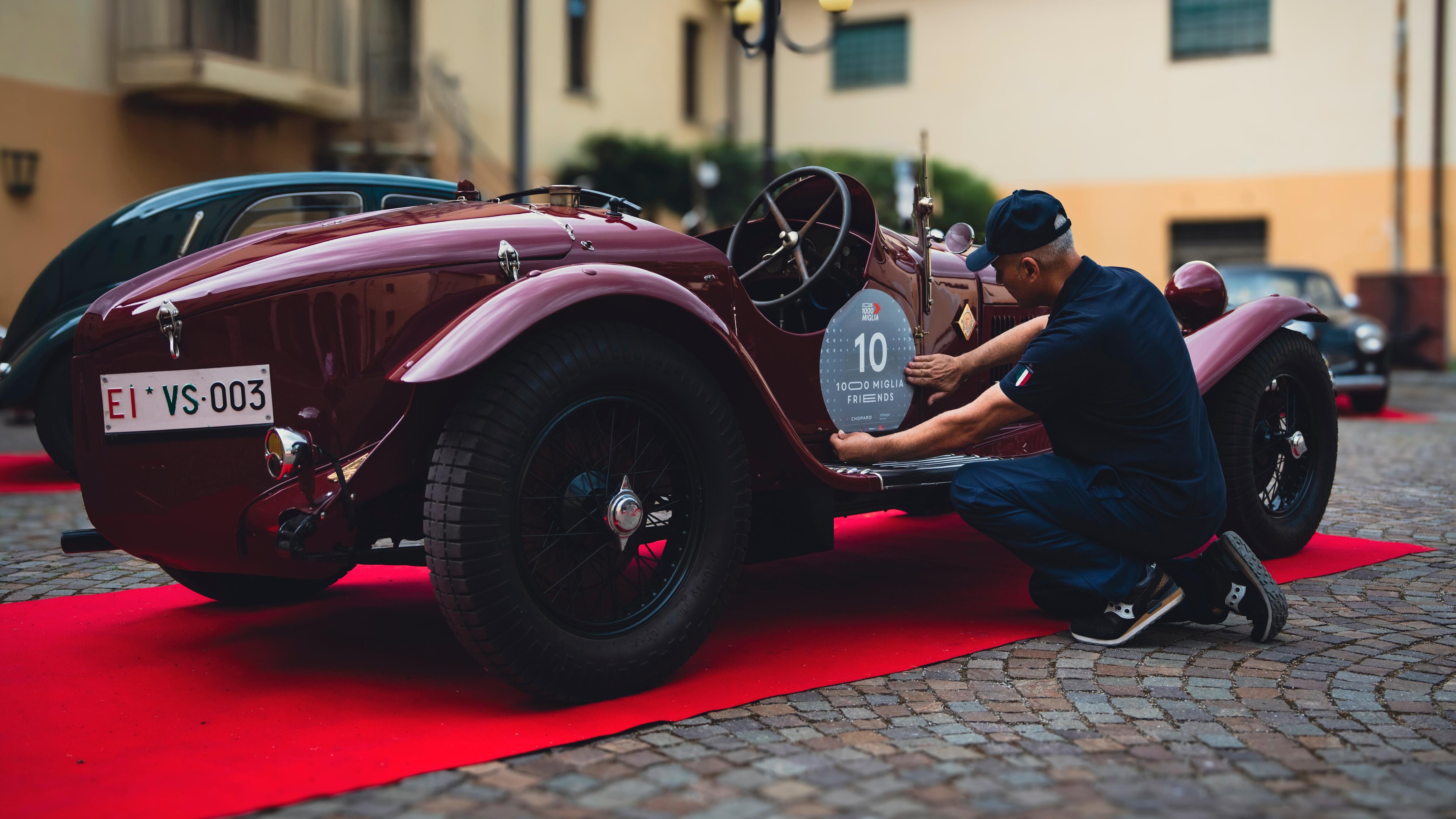 L'Alfa Romeo Zagato dell’Esercito pronta per la “1000 Miglia” 2025