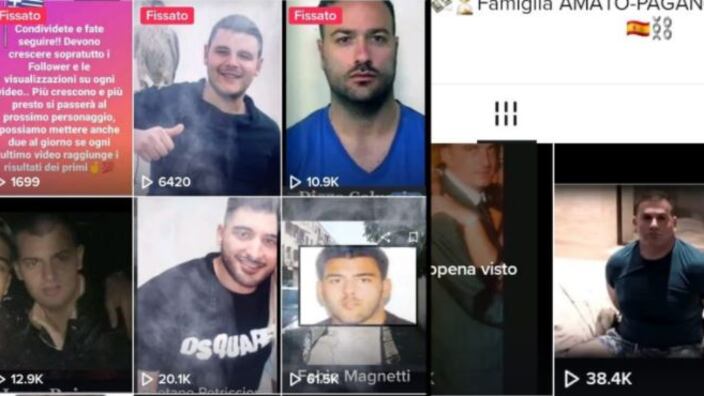 Sui social l'album di figurine dei clan