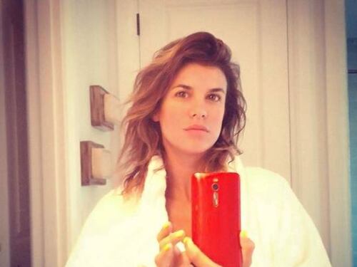 Gli scatti privati del cellulare di Elisabetta Canalis