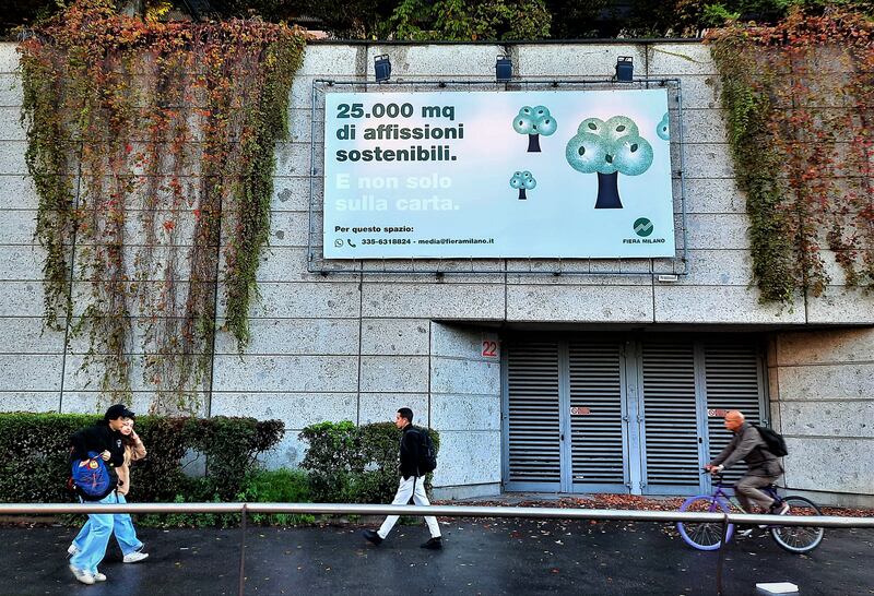 Fiera Milano campagna affissioni