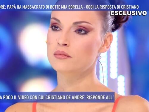 Domenica Live, Francesca De André: "Ho conosciuto una ragazza che è rimasta traumatizzata da mio padre"