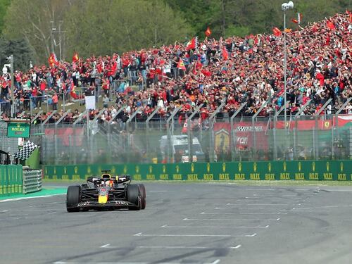 Verstappen vince ad Imola: pomeriggio nero per le Ferrari