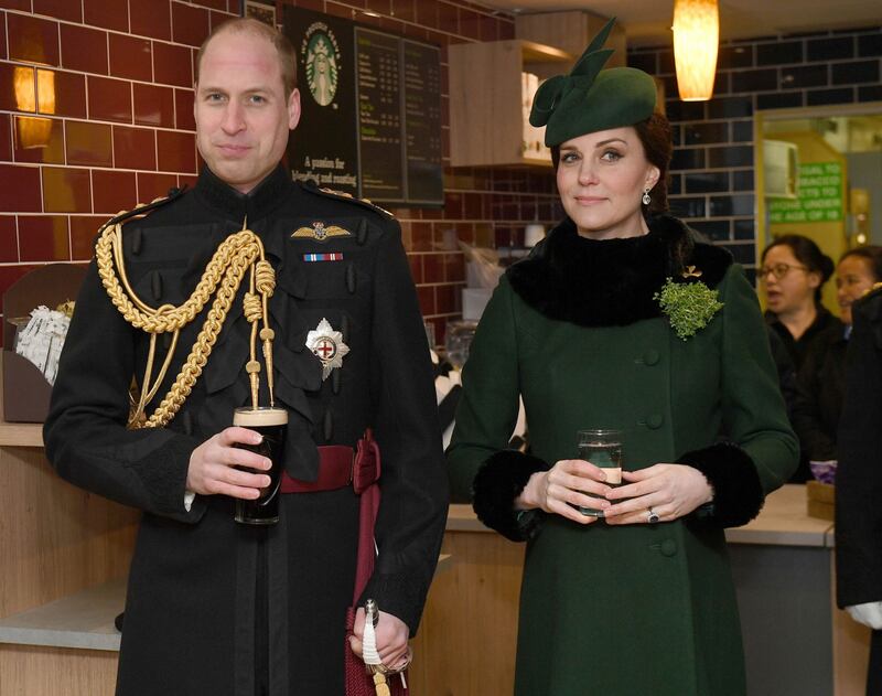 Kate Middleton in verde per San Patrizio 7