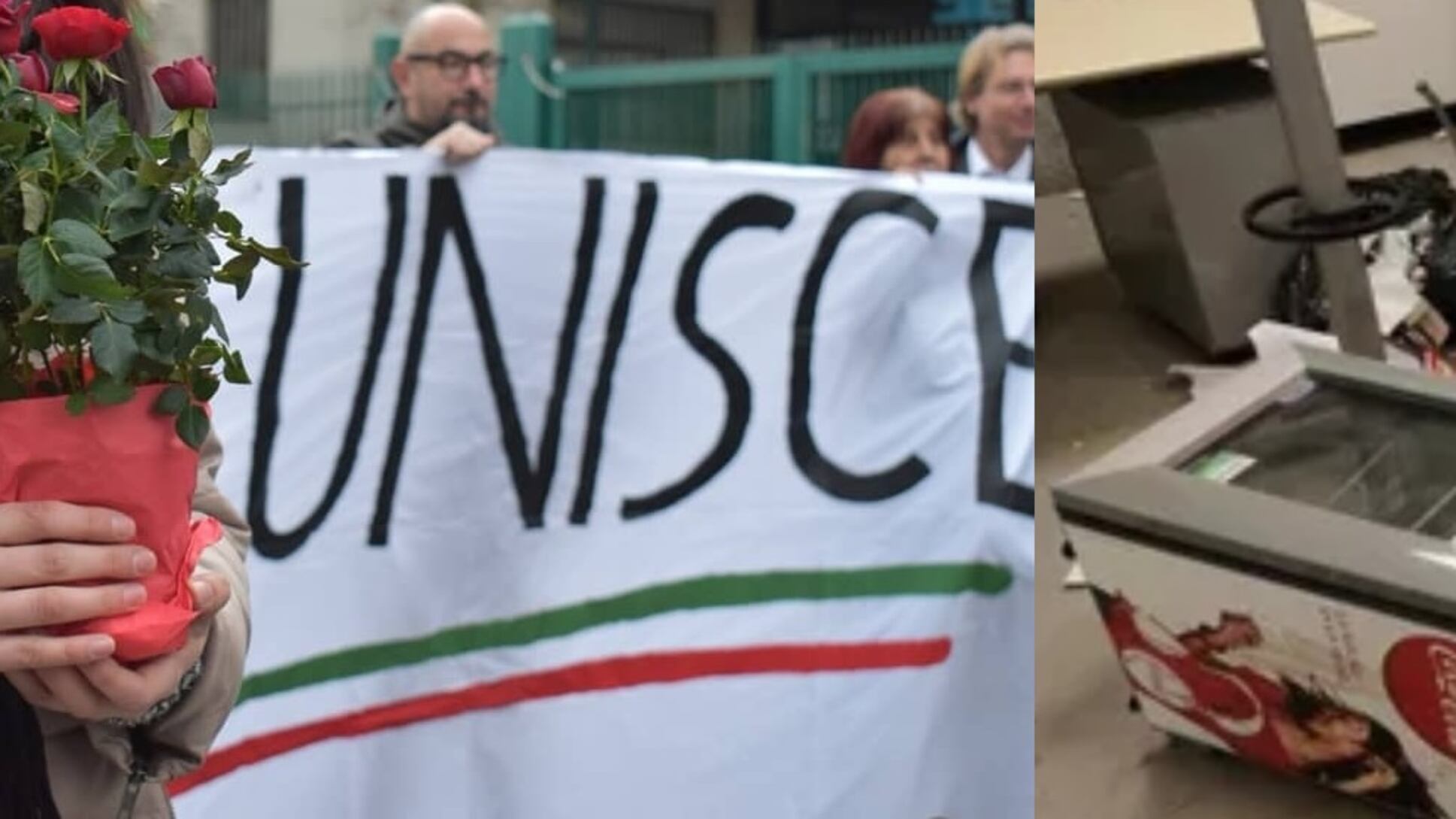 Agenti feriti, volante devastata: l'odio antagonista sulle Foibe a Torino