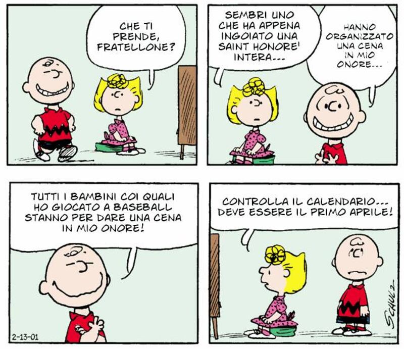 Peanuts, le strisce 24