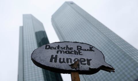 La protesta dei Blockupy 14
