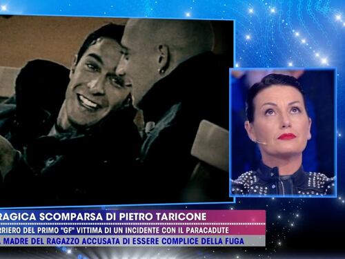 Cristina Plevani non regge e lascia lo studio durante il tributo a Pietro Taricone