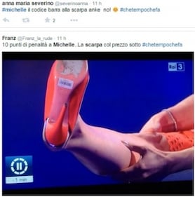 Michelle Hunziker e la gaffe con Fabio Fazio 5