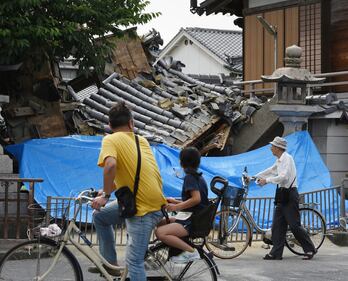 Giappone, terremoto colpisce Osaka 4