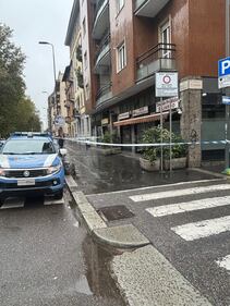 Il luogo dell'accoltellamento di un rapinatore 37enne a Milano 5