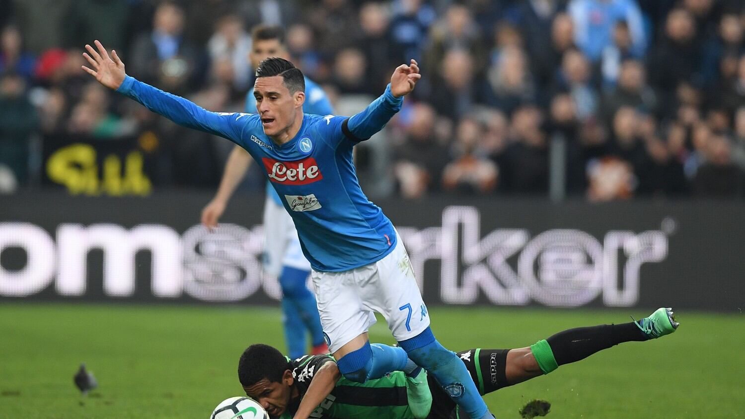 Il Napoli sbatte sul Sassuolo: 1-1 al Mapei Stadium e sorpasso alla Juve fallito
