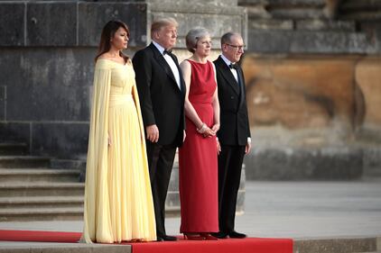 Melania Trump nel Regno Unito 1