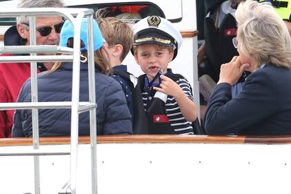 I Duchi di Cambridge alla regata King's Cup sull'Isola di Wight 2