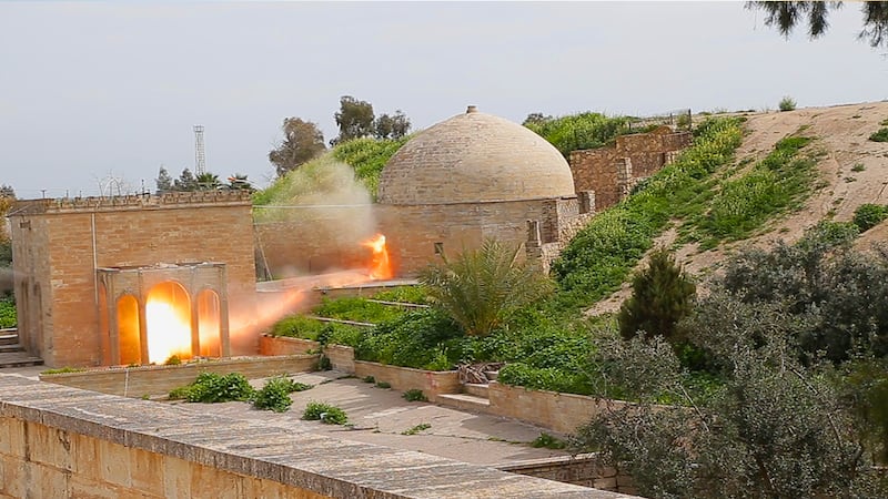 Ciò che resta del monastero di Mar Behnam 1
