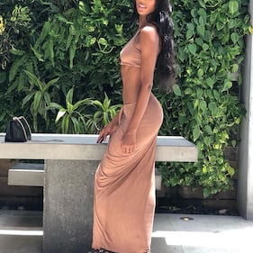 La calda estate di Jazzma Kendrick: le foto dell'ex fiamma di Bobo Vieri 8