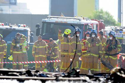 Aereo si schianta su un centro commerciale di Melbourne 4