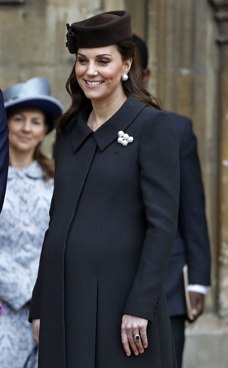 Kate Middleton alla messa di Pasqua 3