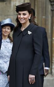 Kate Middleton alla messa di Pasqua 3