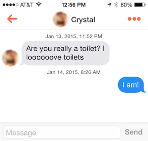 Oilet: il water che ha ricevuto 200 consensi su Tinder 17