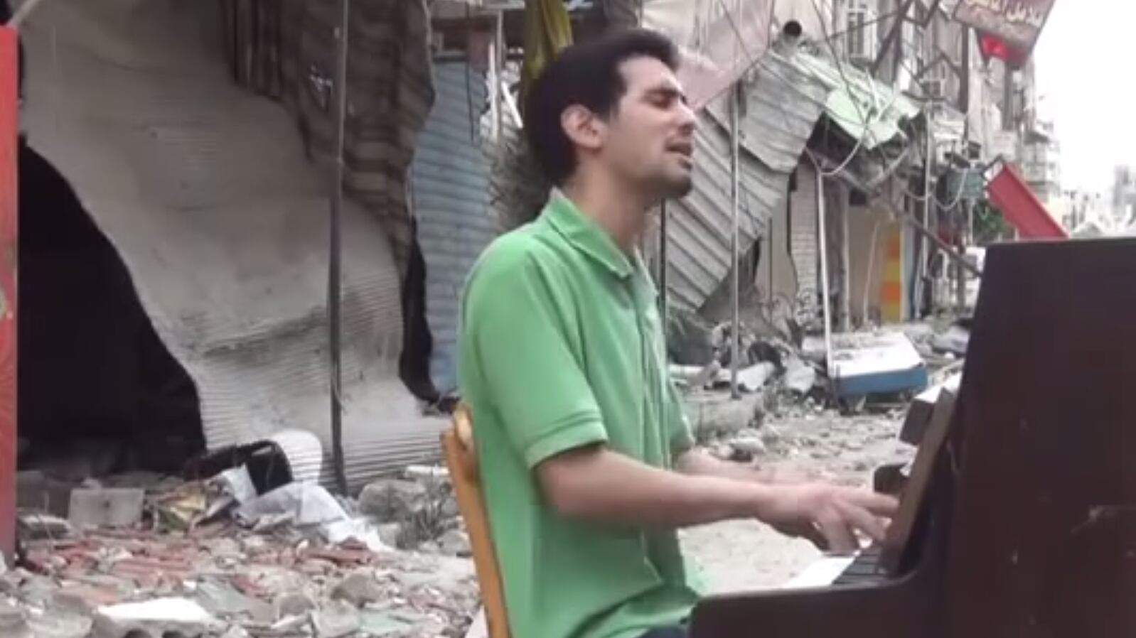 Le note del pianoforte di Yarmouk spente dalla follia dei jihadisti