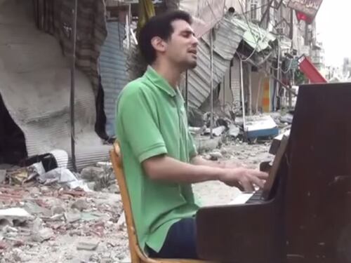 Le note del pianoforte di Yarmouk spente dalla follia dei jihadisti