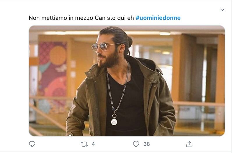 Davide Uomini e Donne e il paragone con Can Yaman che fa insorgere il web 8