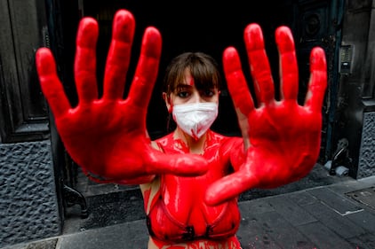 Protesta degli studenti a Napoli  4