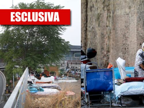 Le tende tra i monumenti È la città dei bivacchi eterni