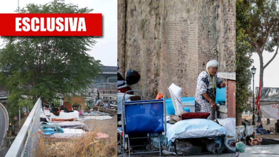 Le tende tra i monumenti È la città dei bivacchi eterni