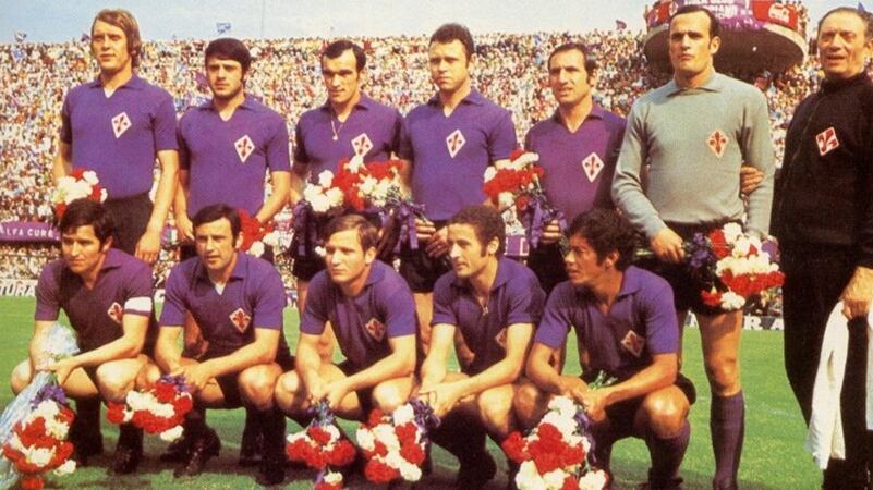 1967, la Fiorentina Yé Yé blocca Pelè
