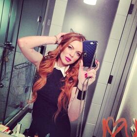 Lindsay Lohan, la sexy attrice con i capelli rossi 24