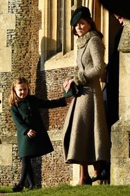 Prima messa di Natale a Sandringham per la principessa Charlotte 2