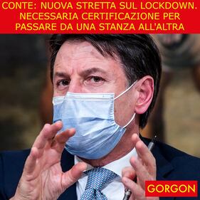Ecco la satira del giorno. Nuova stretta sul Lockdown 1