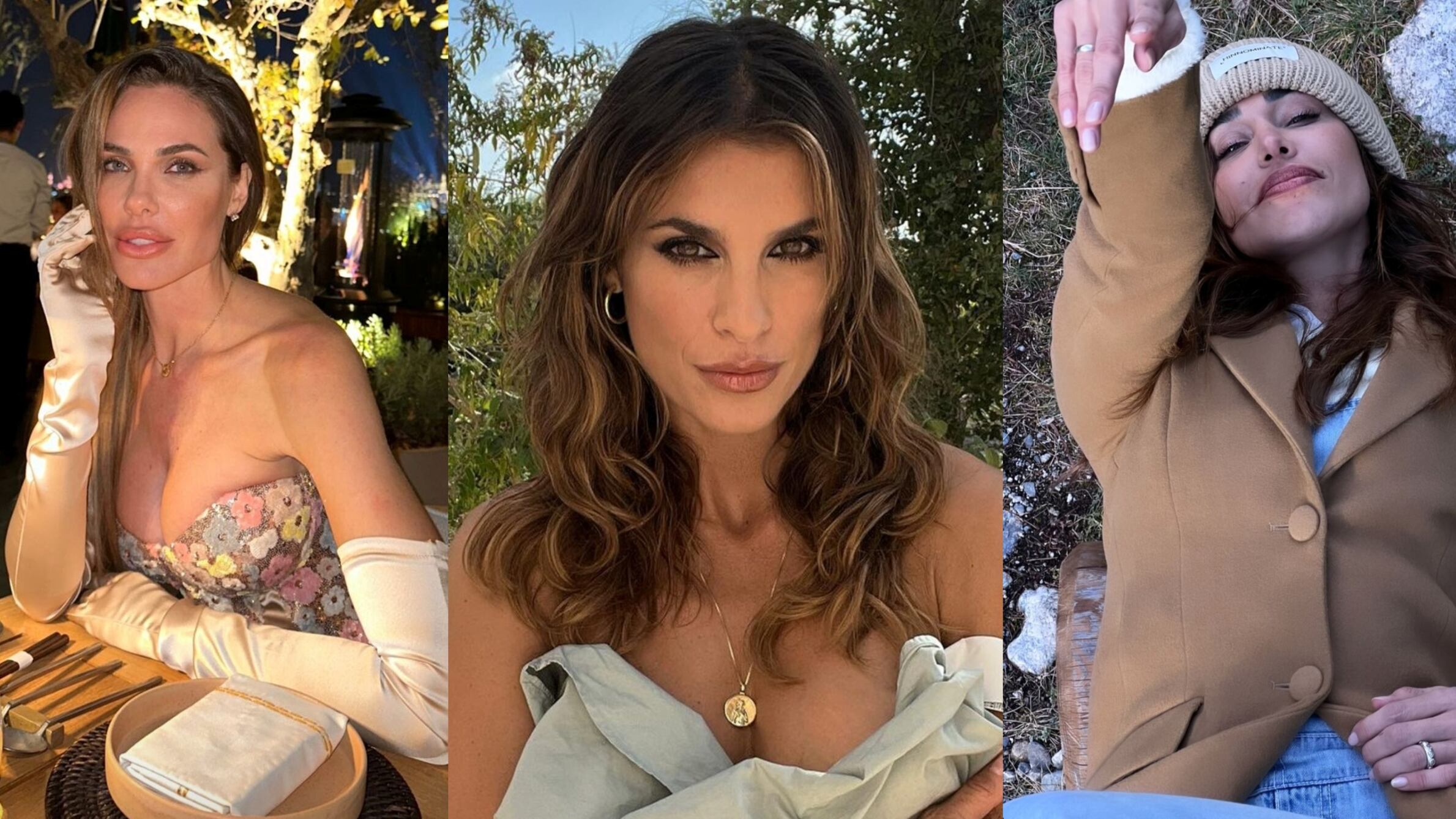 Volano stracci tra ex veline, Belen e la fede al dito di Elio, Ilary vola a Istanbul