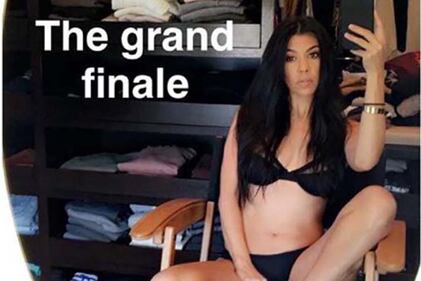Kourtney Kardashian su Snapchat 1